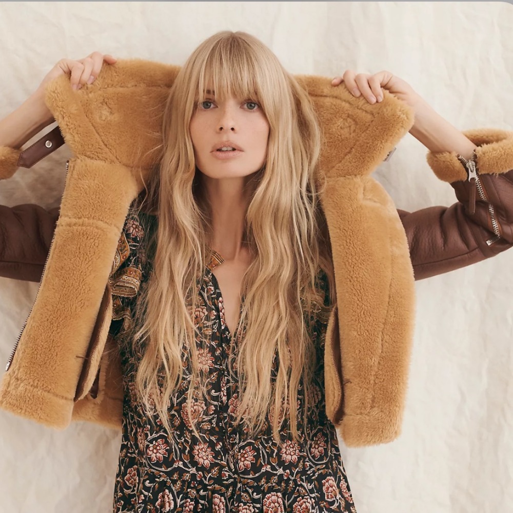 SOLD OUT Anthropologie Bexley Cropped Moto Jacket